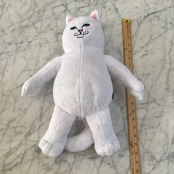 Ripndip Lord Nermal Middle Finger Cat Plushie - Picture 6 of 7